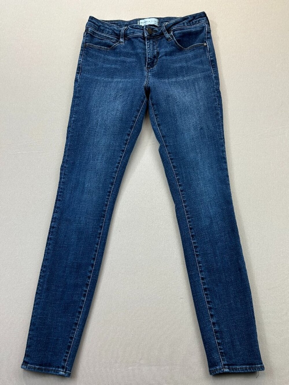 Articles of Society Jeans Womens Size 26 Blue Denim Low Rise Skinny Stretch